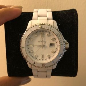 ToyWatch White/Silver